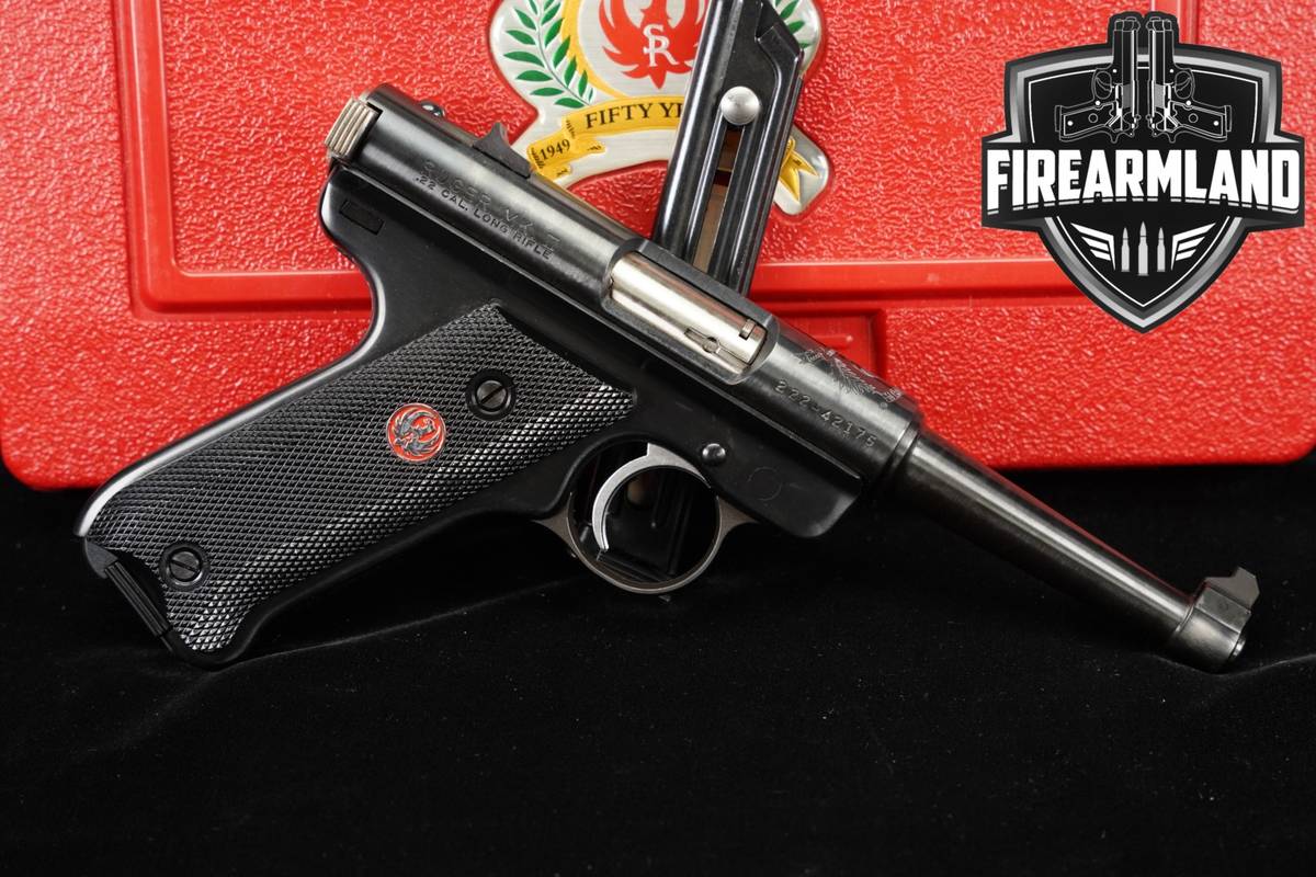 COMMEMORATIVE 1999 Ruger Mark II 50th ANNIVERSARY 22LR 4.75" MK2 MK 2