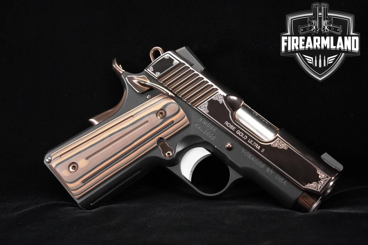 Kimber Rose Gold Ultra II Special Edition 45-ACP 1911 3" +ORIG CASE