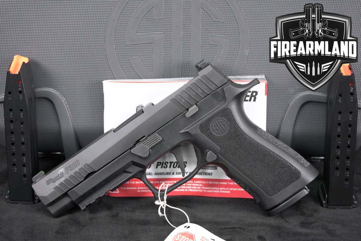 Sig Sauer P320 XFULL X-Series 9mm 4.7" Optic-Ready P-320 +3 MAGS & OG CASE