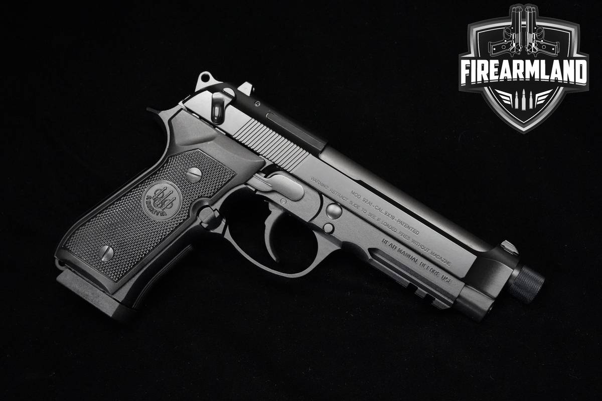 LIKE-NEW Beretta 92A1 Tactical 9mm Black Bruniton Beretta-92A1 92-A1 DA/SA