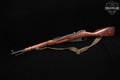 1945 Izhevsk Arsenal Mosin–Nagant Model 1944 7.62x54R Blued & Wood in Good Condition Image 2