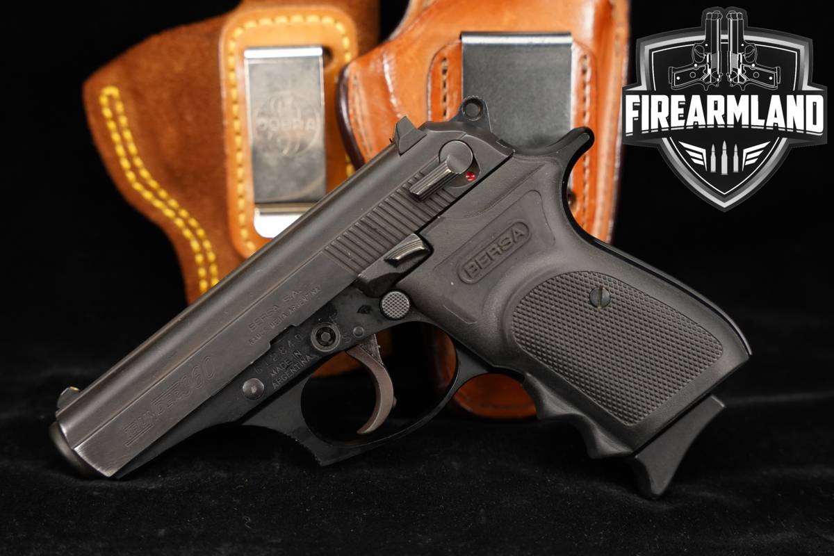Bersa Thunder 380 380ACP 3.5" DA/SA ARGENTINA +HOLSTER