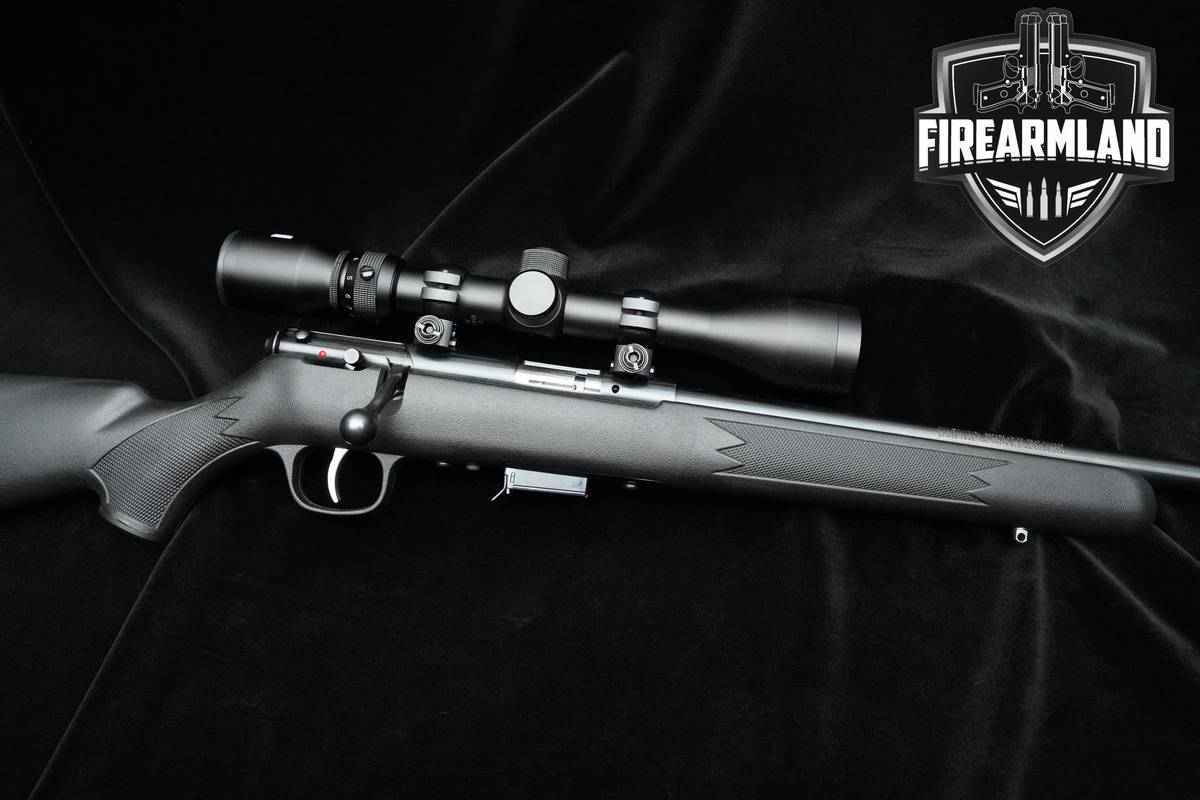 LIKE-NEW Savage Model 93R17 FNSXP 17 HMR 21" Blued 93R17 Savage +OPTIC