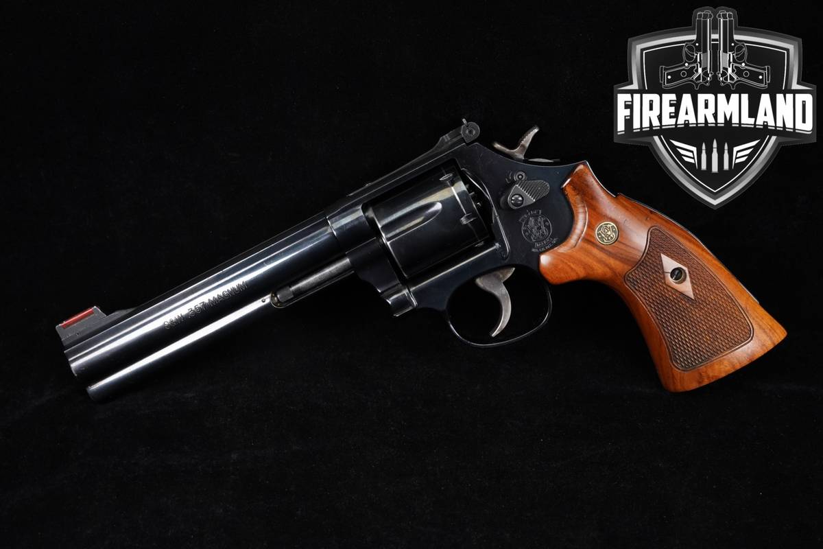 Smith & Wesson S&W Model 586-8 Classic 357 Magnum 6" Blued +ORIG CASE
