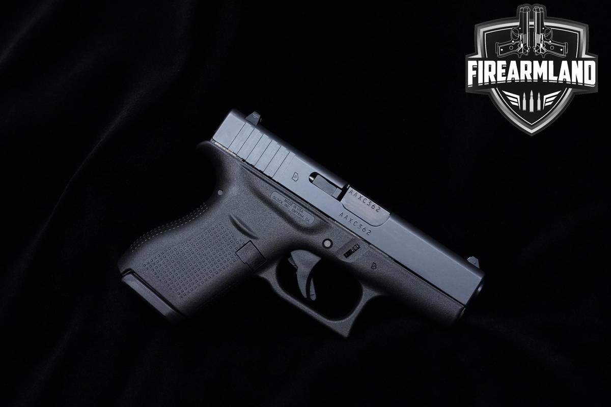 Glock 42 380 ACP 3.25" 42 Glock +2 MAGS & ORIG CASE