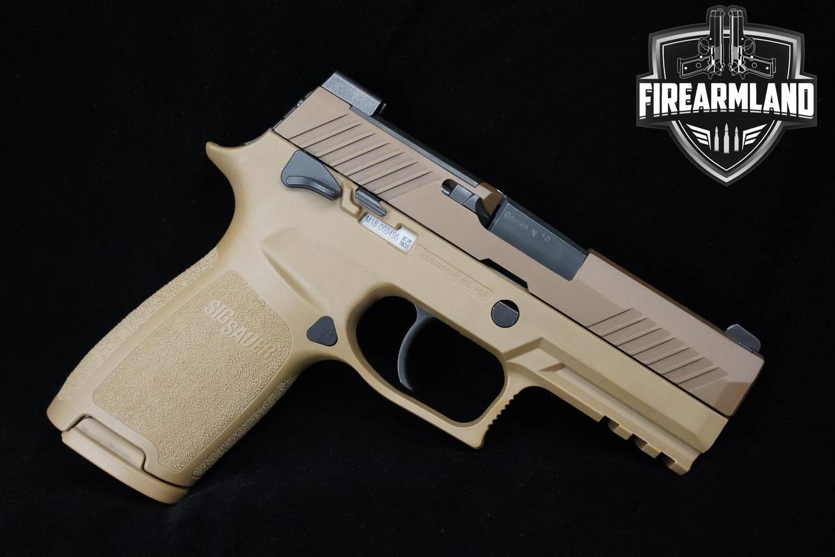 Sig Sauer P320 M18 9mm 3.9" Coyote Sig-Sauer P320-M18 SIG P320 +4 MAGS