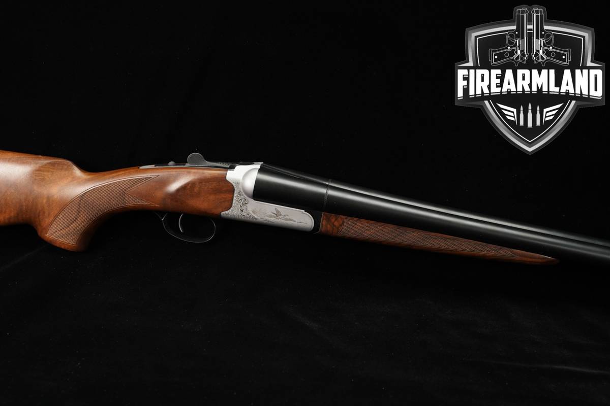 Yildiz Elegant A3 T 12-Gauge 28" Coin Finish & Walnut 3" SxS