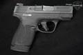 Smith & Wesson (S&W) M&P9 Shield Plus Performance Center, Ported, Thumb Safety 9mm Luger Black in Very Good Condition Image 5
