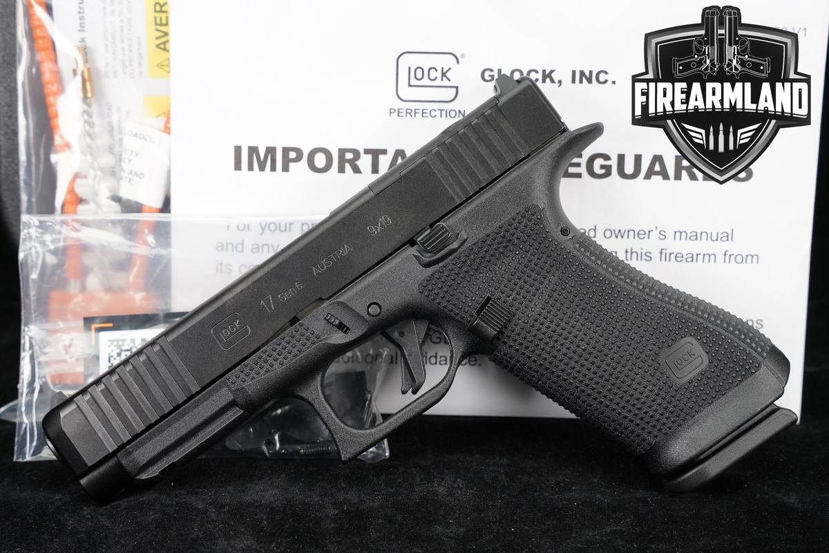 Glock 17 Gen6 9mm G17 Gen-6 Optic-Ready +3 MAGS & ORIG CASE