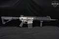 Patriot Ordnance Factory (POF) P-308 7.62mm NATO (7.62x51) Two-Tone Silver & Black in Good Condition Image 3