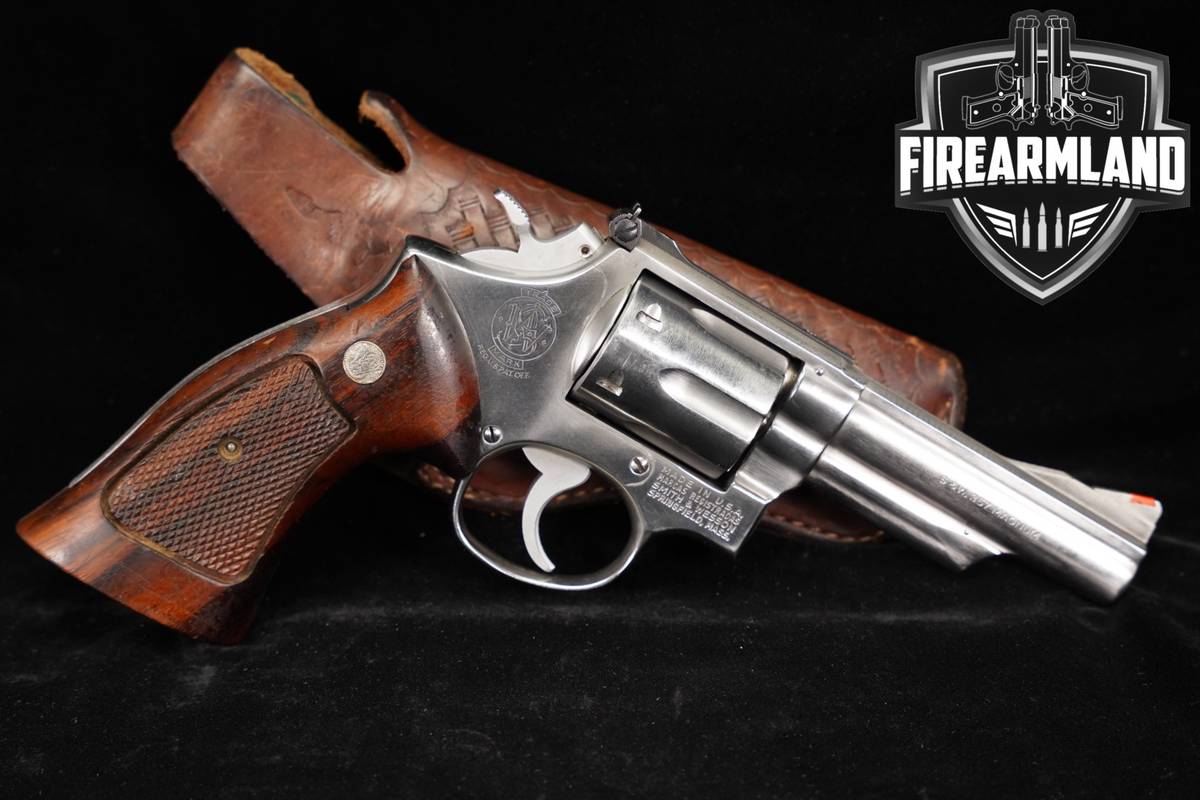 1975 Smith & Wesson Model 66 No Dash S&W 357 Magnum 4" Satin Stainless
