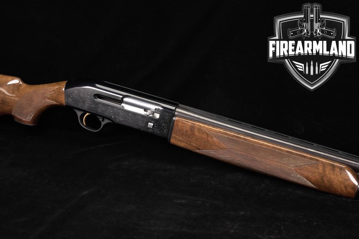 1972 P Beretta Mod AL2 12-Gauge 24" Coin Finish & Walnut AL 2