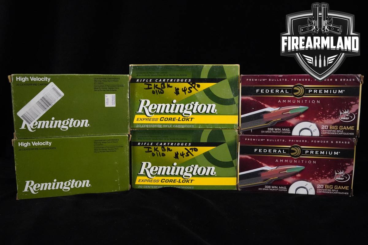 338 Win Magnum Ammo 338-Win-Mag Ammo 120 ROUNDS