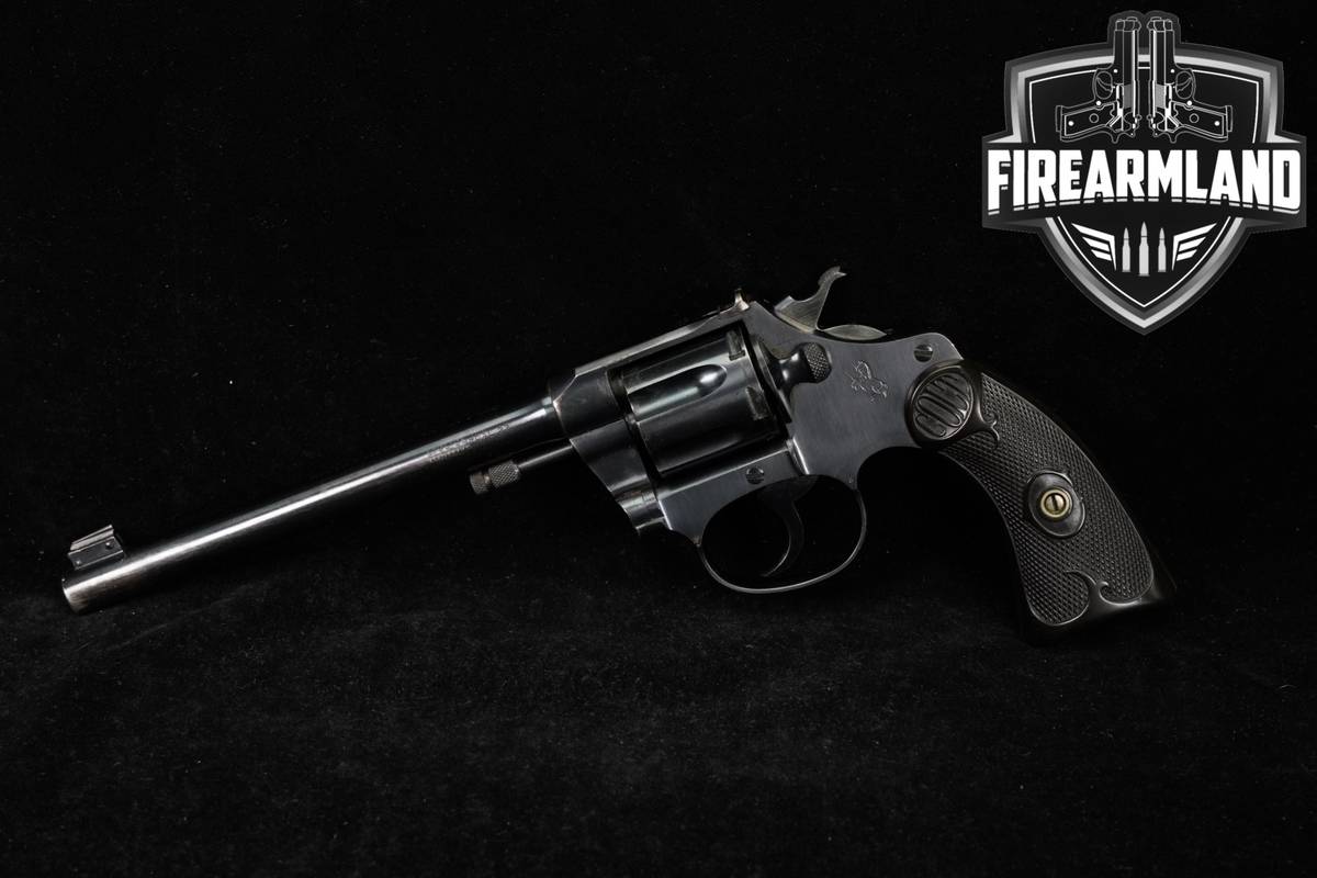 1921 Colt Police Positive First Issue 22LR 6" Blued DA/SA