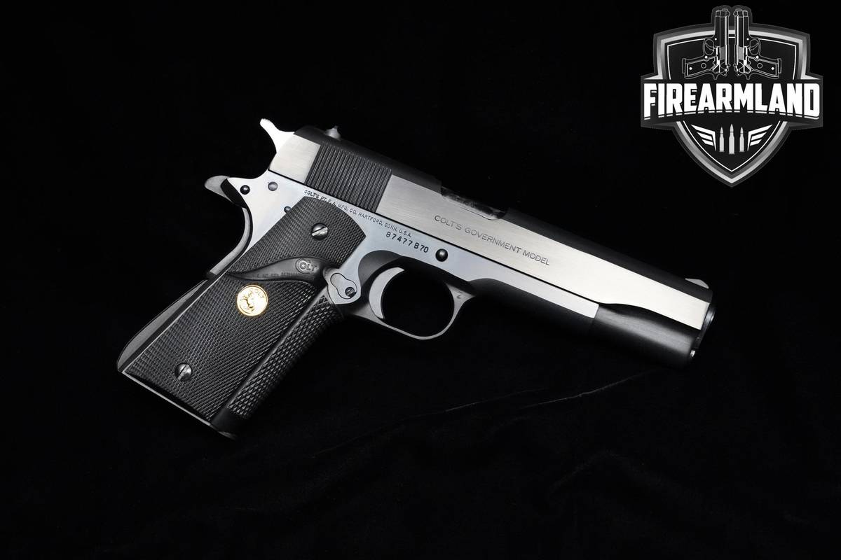 1981 Colt MK IV/Series 70 Government 5" Blued Colt-MK IV/Series-70 ORIG BOX