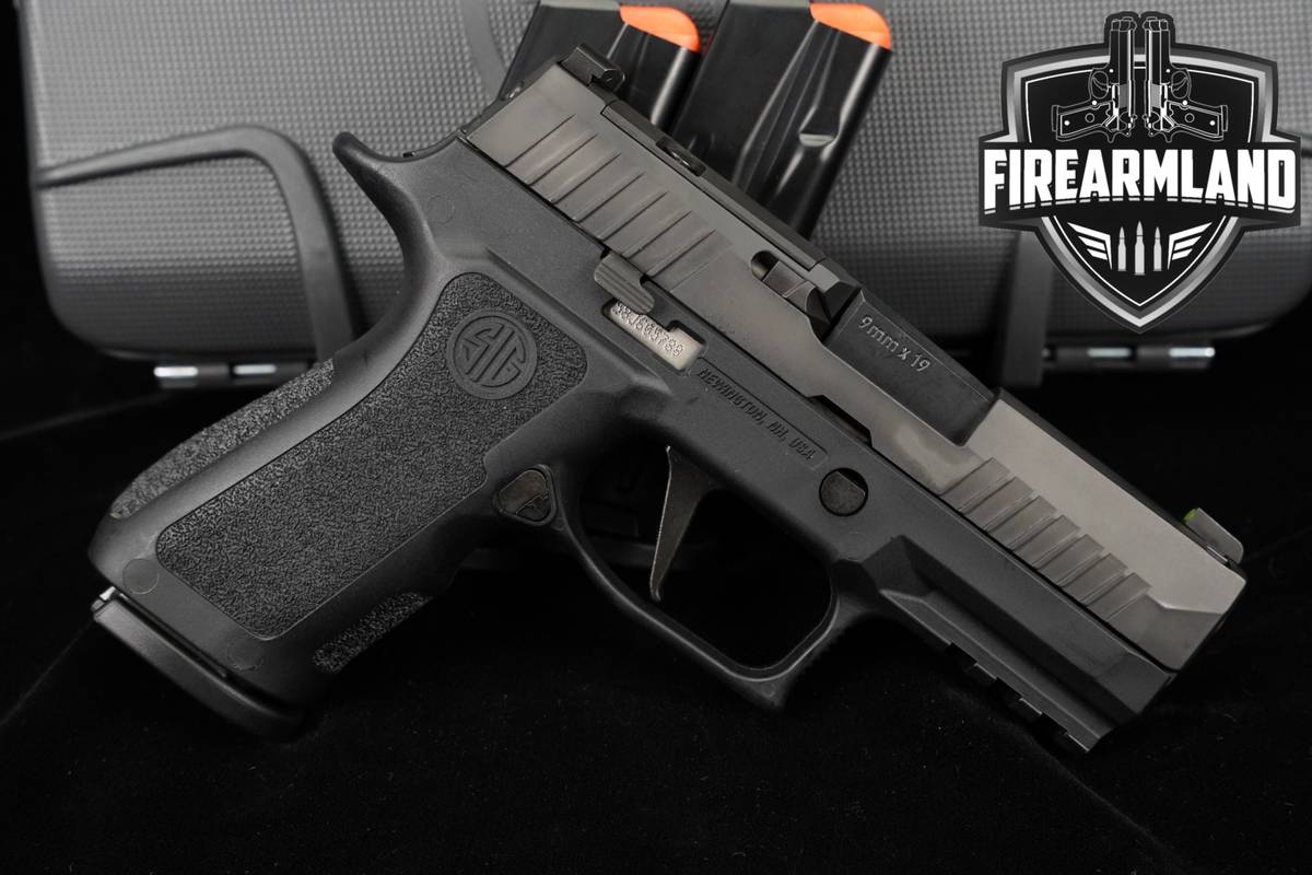 Sig Sauer P320 X-Compact XSeries 9mm Optics-Ready P 320 +3 MAGS & ORIG CASE