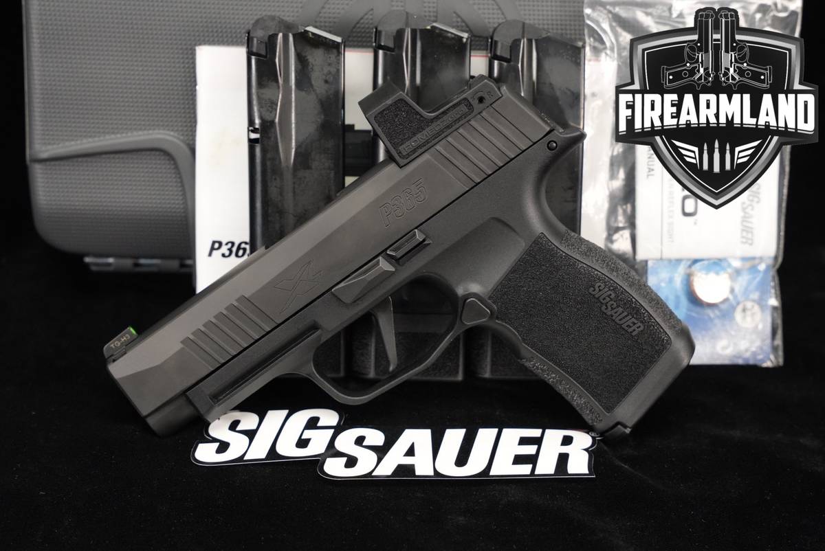 Sig Sauer P365XL XSeries ROMEOZero 9mm +4 MAGS, ORIG CASE, ROMEO OPTIC