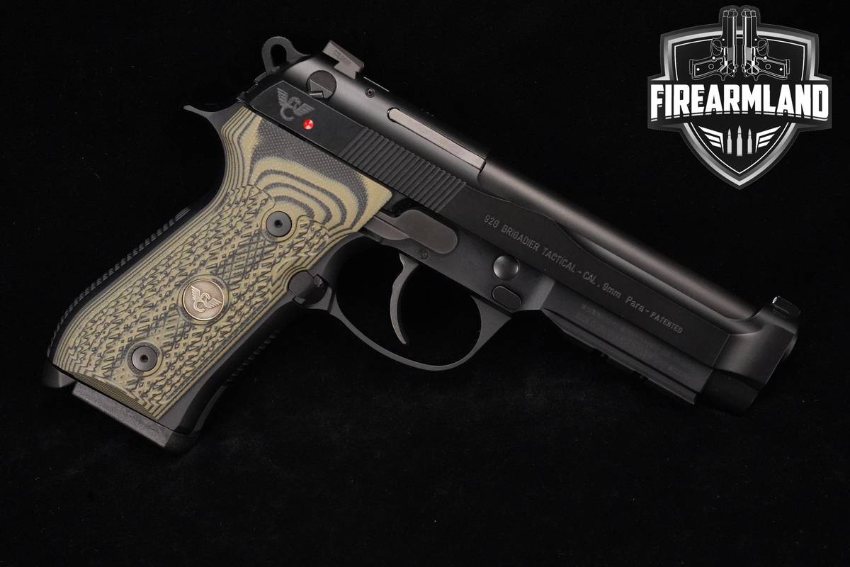 Beretta 92G Brigadier Tactical 9mm 4.7" 92-G +4 MAGS & ORIG CASE