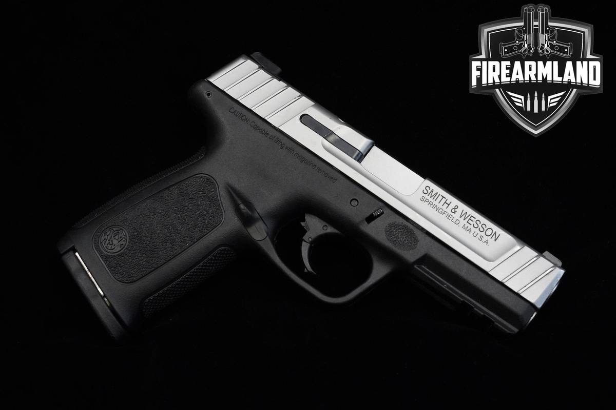 Smith & Wesson (S&W) SD9 VE 9mm Stainless Steel S&W SD9VE SD-9 +ORIG BOX