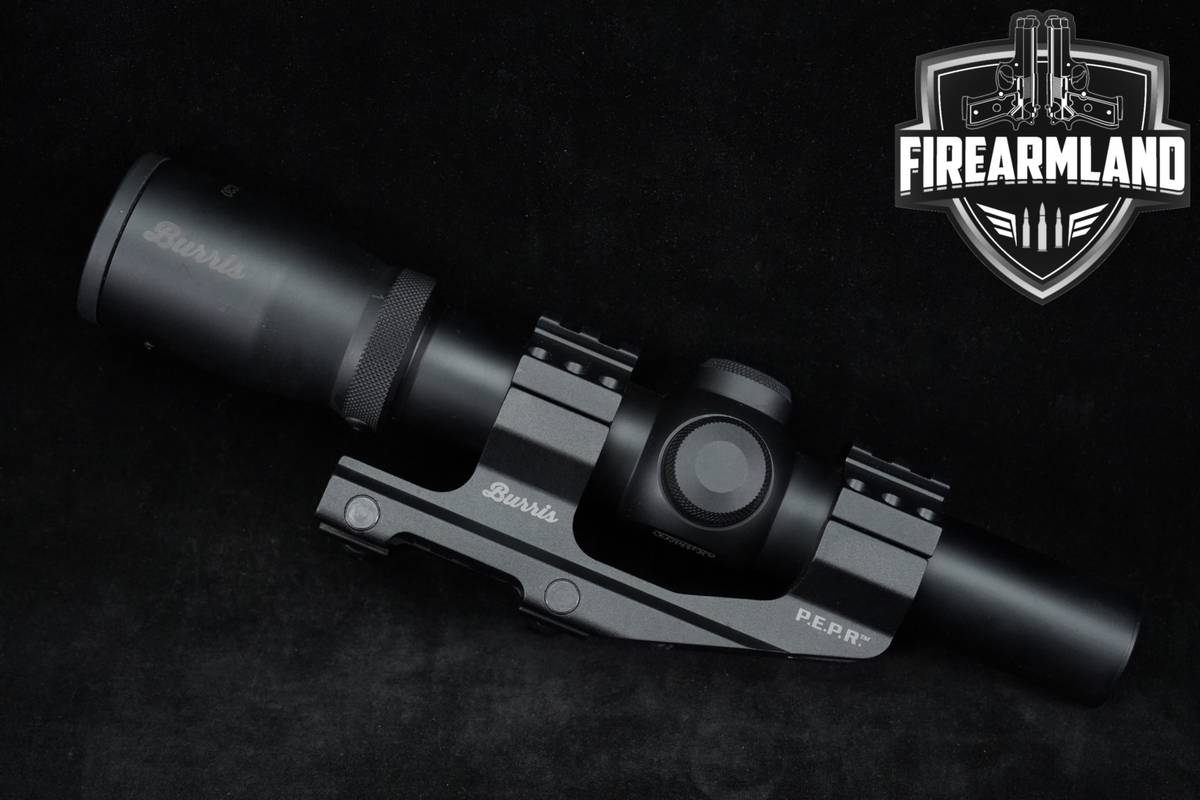 Burris Fullfield TAC30 1-4x24 Ballistic CQ MOA SFP Reticle LPVO