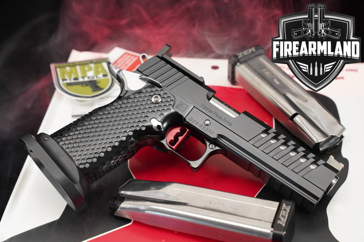 LIKE-NEW MasterPiece Arms MPA DS9 Hybrid 9mm 1911-2011 5" +2 MAGS
