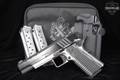 Springfield Armory 1911 Emissary 5" 9mm 9mm Luger Two-Tone Black & Silver in Very Good Condition Image 2