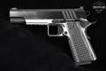 Springfield Armory 1911 Emissary 5" 9mm 9mm Luger Two-Tone Black & Silver in Very Good Condition Image 5