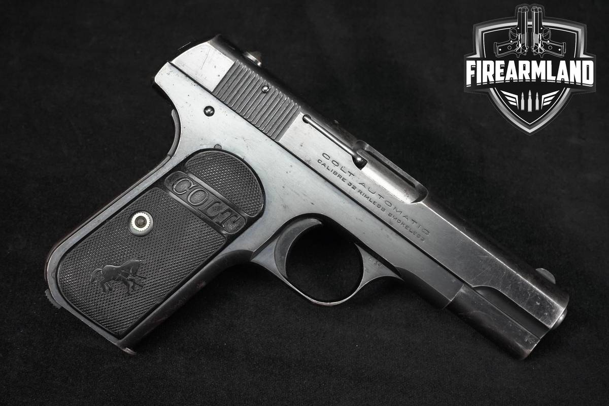 VINTAGE! Colt Model 1903 Pocket Hammerless Type III 32-ACP 3.75" Blued