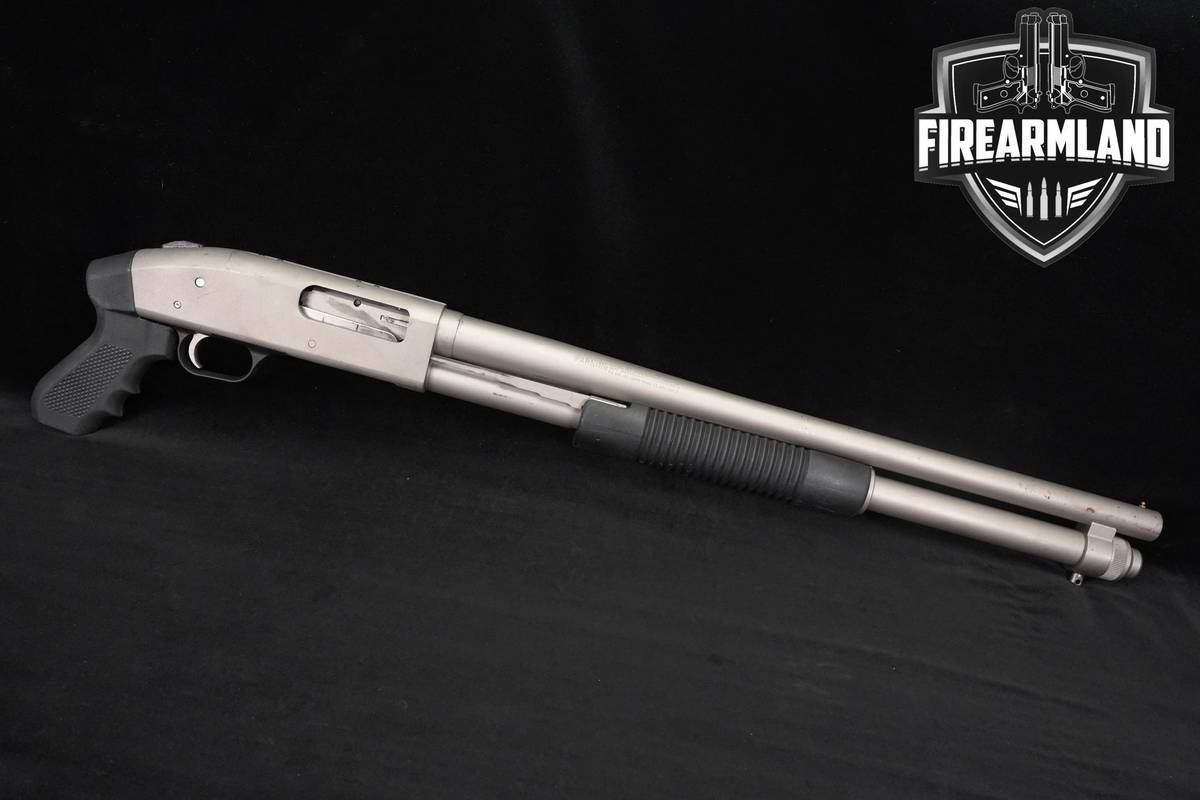 Mossberg Model 590 12-Gauge 20" Silver M590