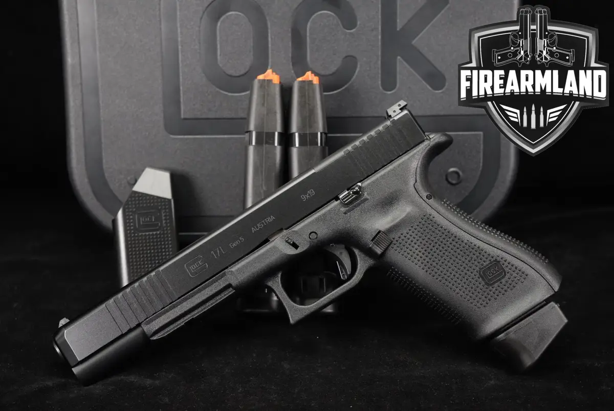 Glock 17L Gen5 MOS G17L Gen 5 9mm 6.02" +3 MAGS & ORIG CASE