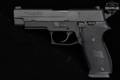 2010 Sig Sauer P220 Full-Size, Railed Frame .45 ACP Black in Good Condition Image 2