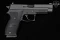 2010 Sig Sauer P220 Full-Size, Railed Frame .45 ACP Black in Good Condition Image 4