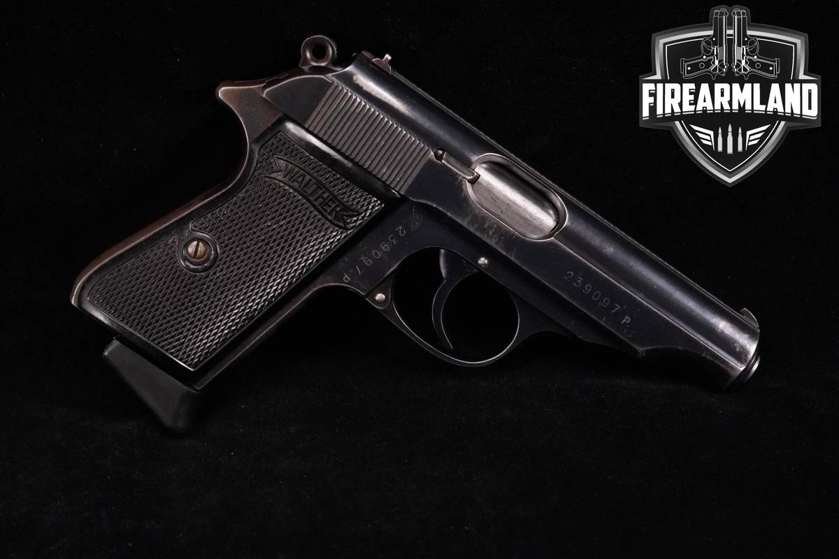 1942! Walther PP Wartime Waffenamt P-Suffix 32-ACP 3.9" Blued +3 MAGS