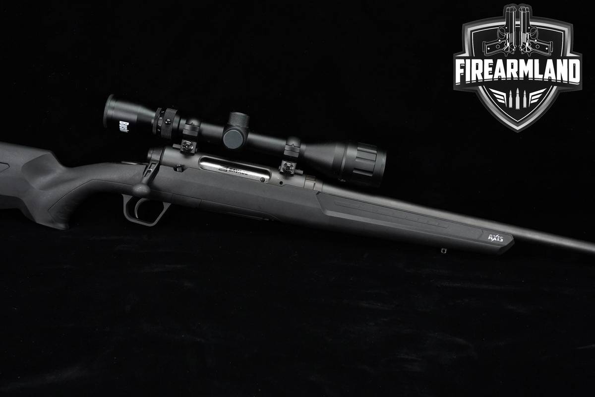 Savage Arms Axis 6.5 Creedmoor 22" Blued & Synthetic +BUSHNELL OPTIC