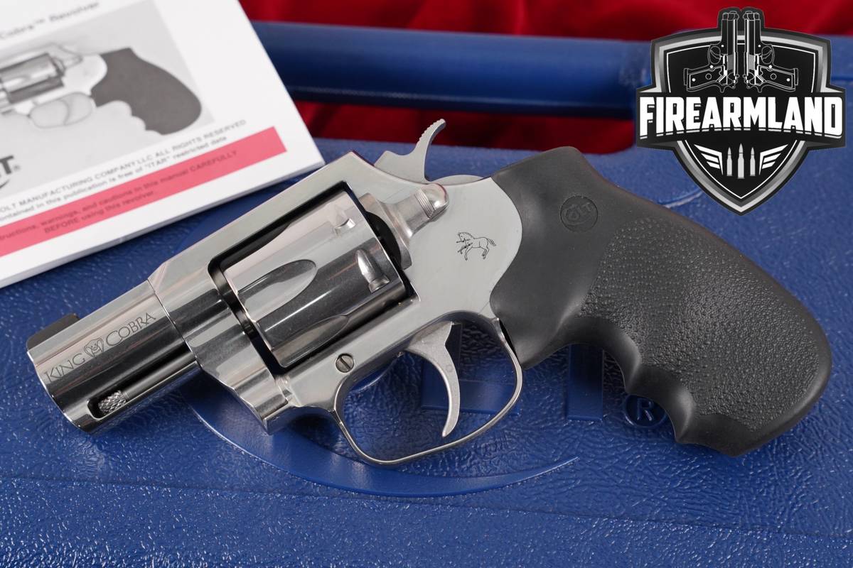 Colt King Cobra 357 Magnum 2" Stainless +ORIG CASE