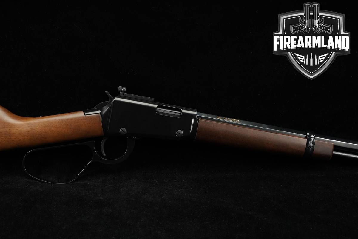 LEVER-ACTION Henry H001TMLP Small Game Carbine 22 WMR 17" Blued H001