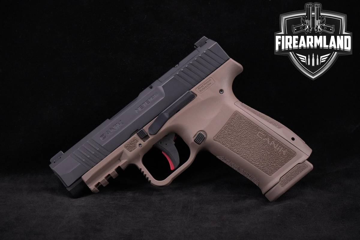 Canik Mete MC9LS 9mm 3.63" Two-Tone +2 MAGS, ORIG CASE & HOLSTER