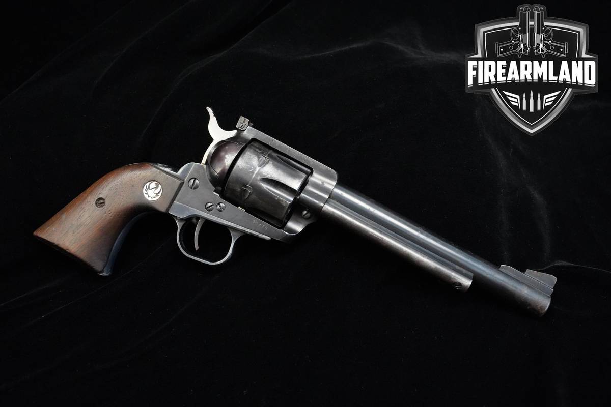 VINTAGE 1961 Ruger Blackhawk 357 Magnum 6.5" Blued Ruger Three-Screw 357