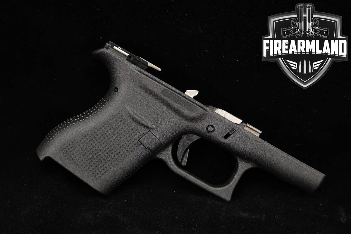 Glock 43 Frame 9mm Luger Pistol Frames G43