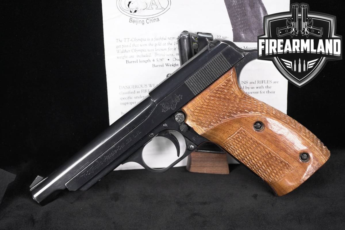 Norinco TT-Olympia 22LR 4.75" Blued CHINA +2 MAGS