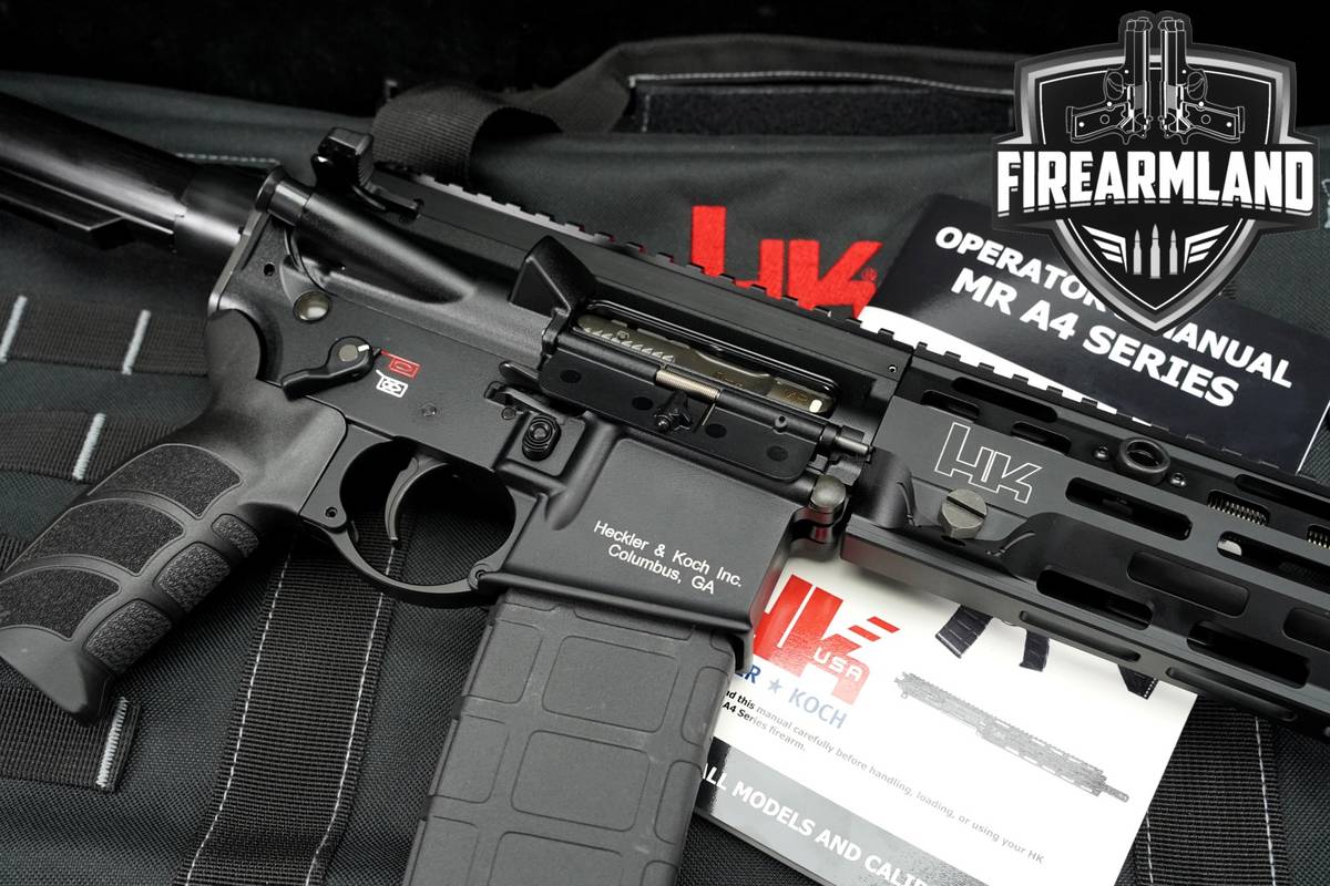 Heckler & Koch H&K HK MR556 A4 5.56 NATO AR-15 AR15 11" 416 HK416 +OG CASE