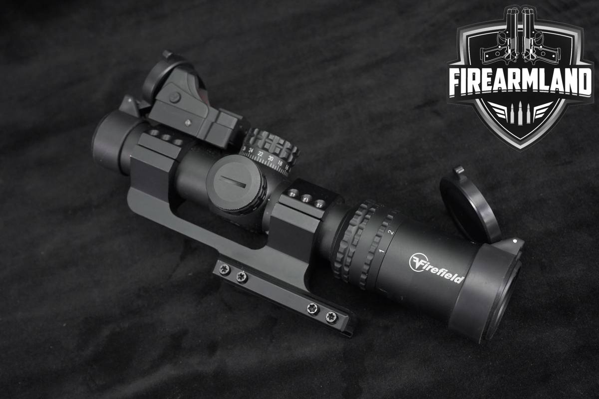 Firefield RapidStrike 1-4x24mm LPVO & Red Dot Combo 5 MOA Red/Green