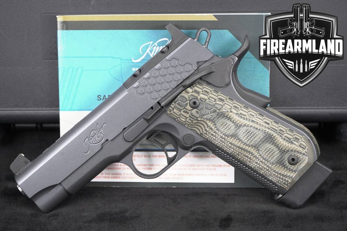 Kimber KHX Pro OR Optics-Ready 45 ACP 1911 4" KimPro +ORIG CASE