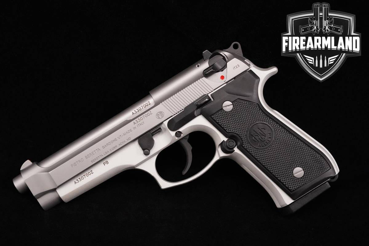 Beretta 92 FS Inox 9mm 4.9" Stainless Steel Beretta-92 FS 92 92FS ORIG CASE