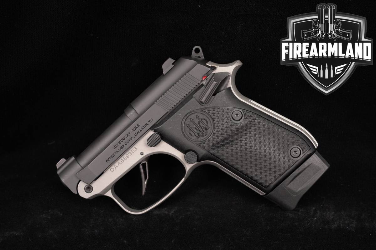 Beretta 20X Bobcat 22LR 2.4" Two-Tone Black & Silver 20-X