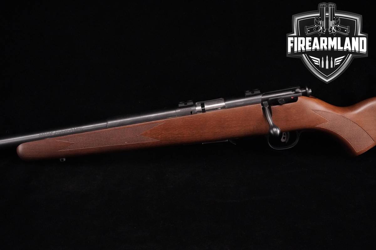 LEFT HANDED Savage Arms Model 93R17 LH GV 17 HMR 21" Blued & Hardwood 93