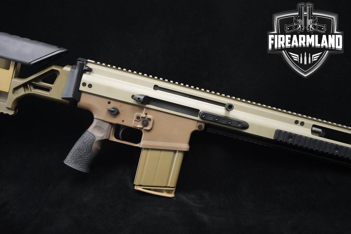 FN Herstal SCAR-20S 7.62 NATO 20" FDE FN SUPER SCAR 308 +2 MAGS & ORIG BOX