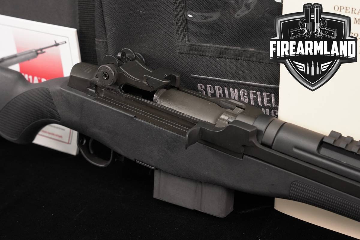Springfield Armory M1A Scout Squad 308 Winchester 18 +ORIG CASE