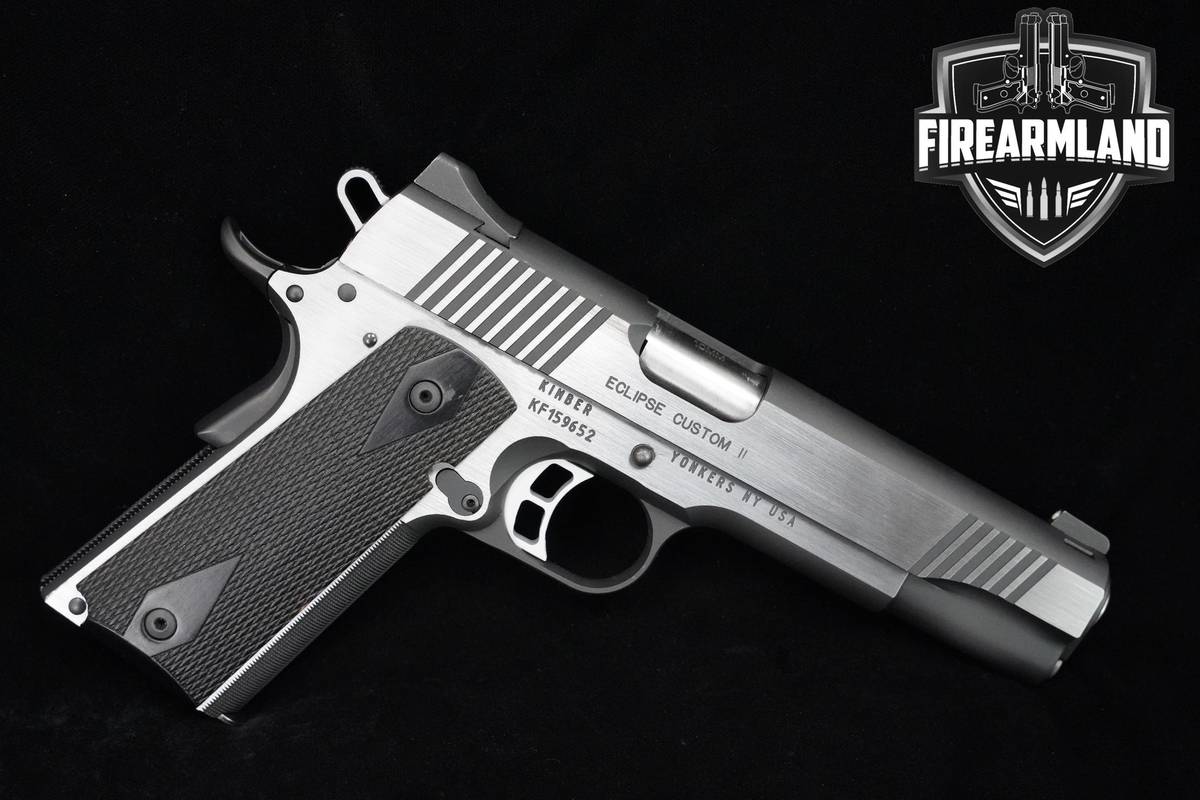 Kimber Eclipse Custom II 10mm 1911 Kimber-Eclipse 1911 +ORIG CASE