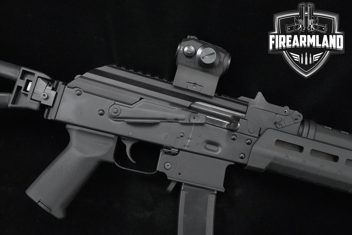 Palmetto State Armory (PSA) AK-V 9mm 10.5" PSA-AK-V AKV AK47 +OPTIC